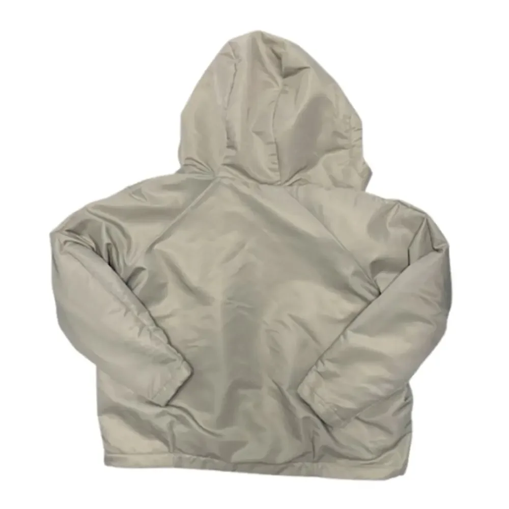 New NIKE NSW Sherpa Reversible Tan Cream Full Zip Jacket | M